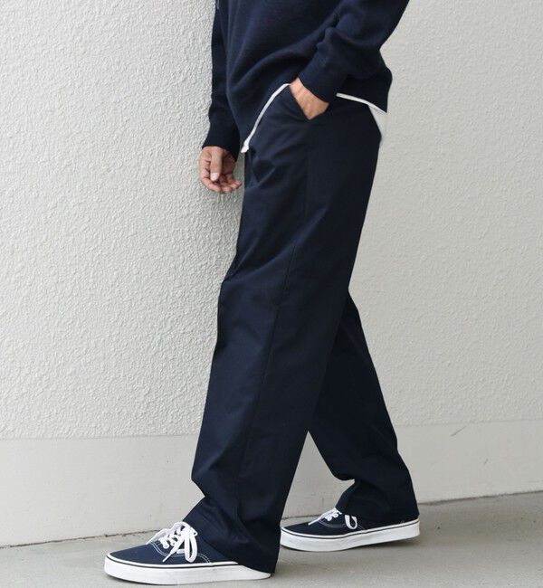 SHIPS any「SHIPS any: 〈洗濯機可能〉センタークリース ステッチ セミワイド イージー チノパンツ◇」|チノ|