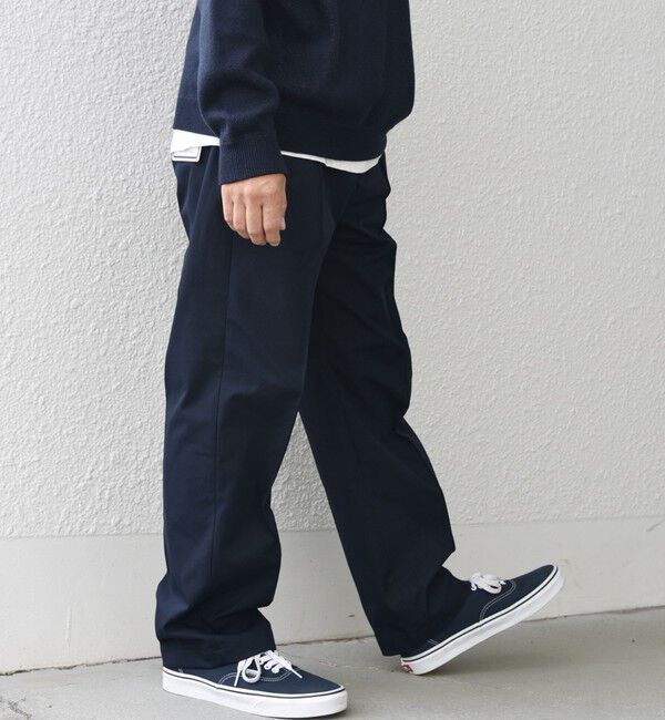 SHIPS any「SHIPS any: 〈洗濯機可能〉センタークリース ステッチ セミワイド イージー チノパンツ◇」|チノ|