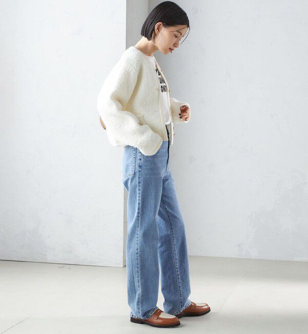 SHIPS for women「〈手洗い可能〉メタル釦 パイル ジャケット」|その他|