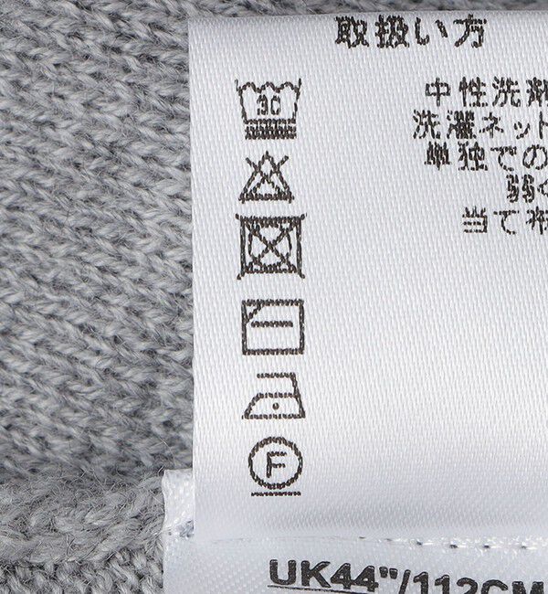 SHIPS「ALANPAINE: 12ゲージ ウール/コットン ファネルネック ジップアップ ニット」|ニット・セーター|