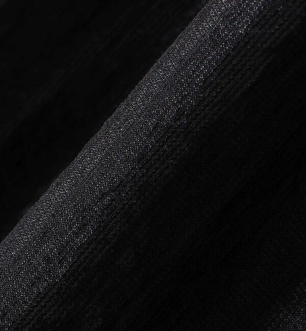 SHIPS for women「〈手洗い可能〉シアー シャイニー ウエスト ゴム ギャザー スカート」|スカート|