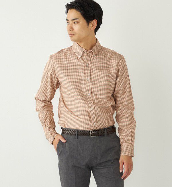 SHIPS Colors 「SHIPS Colors:ギンガムチェック ボタンダウン シャツ◇」|シャツ・ブラウス|