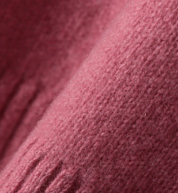 SHIPS Colors 「SHIPS Colors:〈手洗い可能〉CASHMILE(R) サドルショルダー ニット」|ニット・セーター|