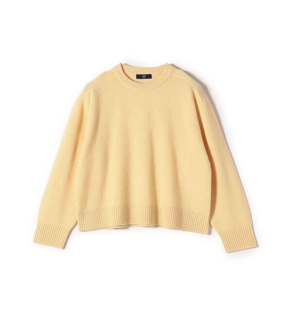 SHIPS Colors 「SHIPS Colors:〈手洗い可能〉CASHMILE(R) サドルショルダー ニット」|ニット・セーター|