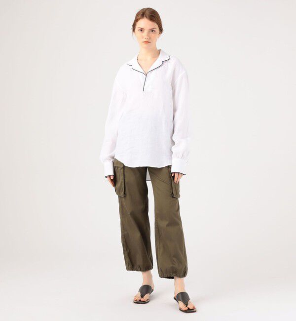 TOMORROWLAND BUYING WEAR「BOURRIENNE CREPUSCULE リネンシャツ」|シャツ・ブラウス|