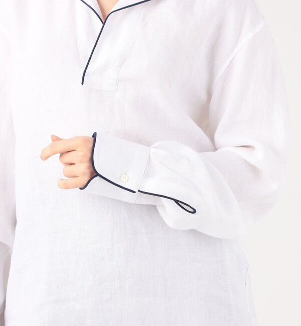 TOMORROWLAND BUYING WEAR「BOURRIENNE CREPUSCULE リネンシャツ」|シャツ・ブラウス|