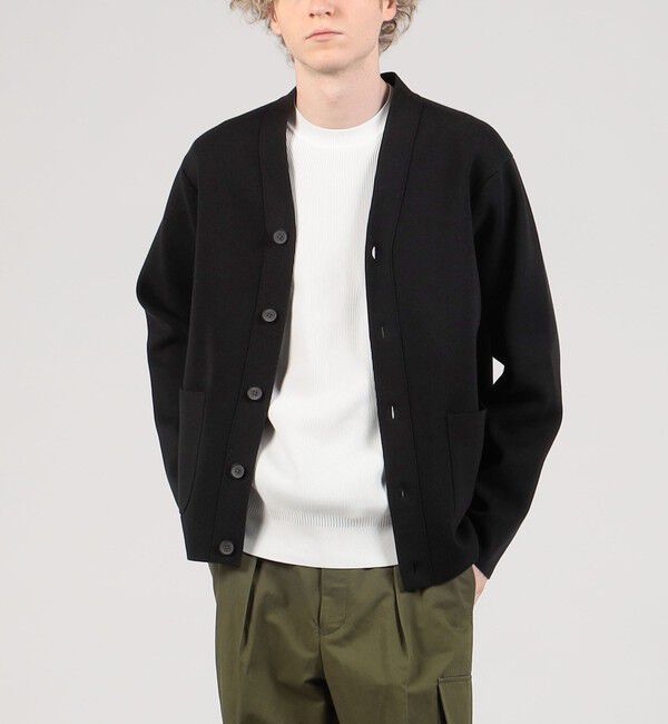 TOMORROWLAND MENS「TOMORROWLAND tricot コットンポリエステル Vネックカーディガン」|カーディガン|