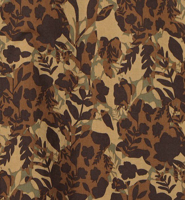 TOMORROWLAND MENS「コットン ボタニカルプリント ショートスリーブレギュラーカラーシャツ」|シャツ・ブラウス|