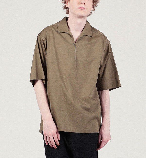 TOMORROWLAND MENS「コットンピケ カプリシャツ」|シャツ・ブラウス|