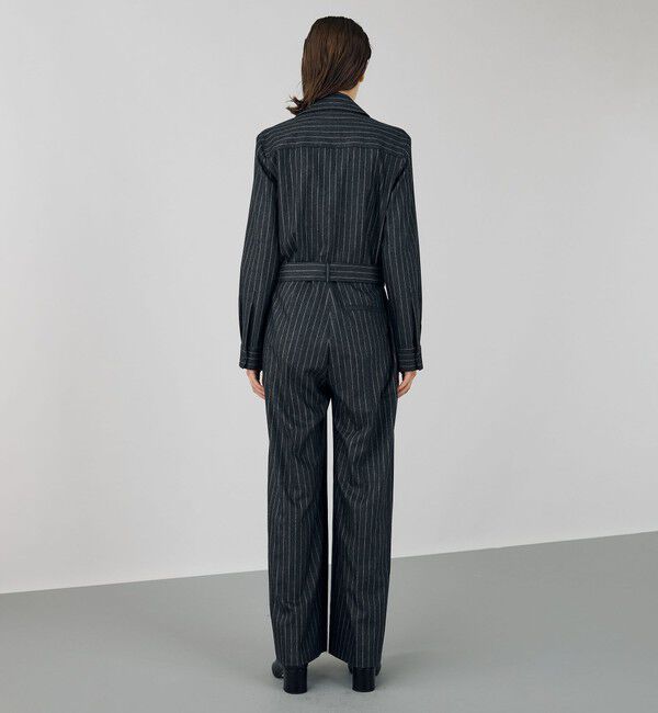 DES PRES「ウールカシミヤポプリンメルトン ジャンプスーツ」|オールインワン|