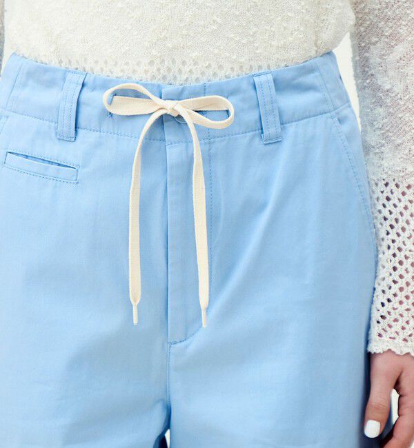 MACPHEE「コットンサージ ドローストリングパンツ」|その他|