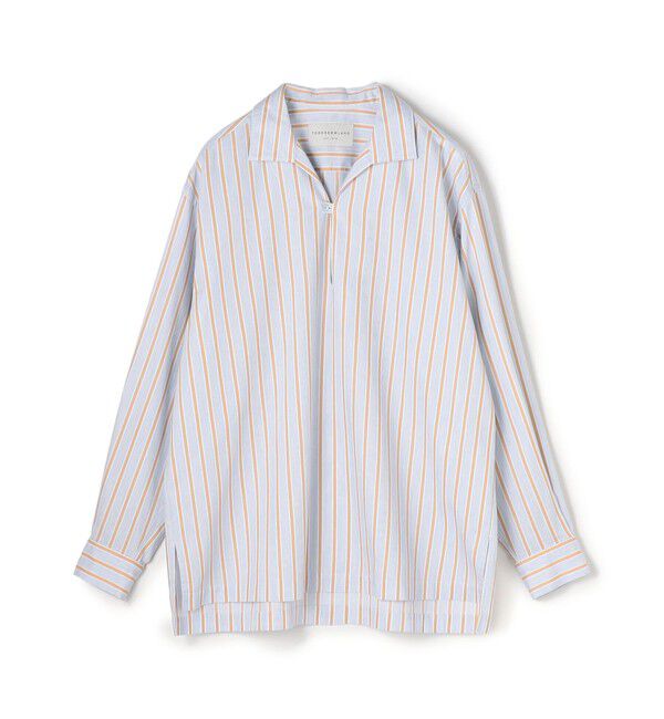 TOMORROWLAND MENS「コットン プルオーバーシャツ」|シャツ・ブラウス|66 ブルー系