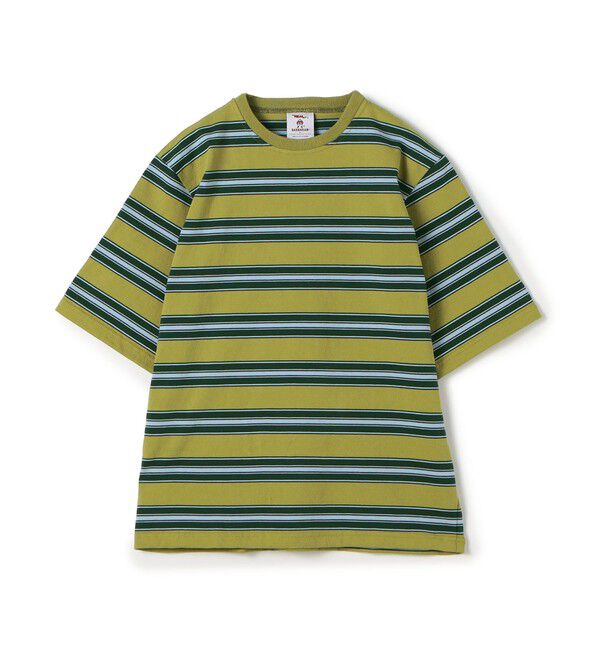 TOMORROWLAND MENS「【別注】BARBARIAN コットンハーフスリーブ クルーネックカットソー」|Tシャツ・カットソー|56 グリーン系