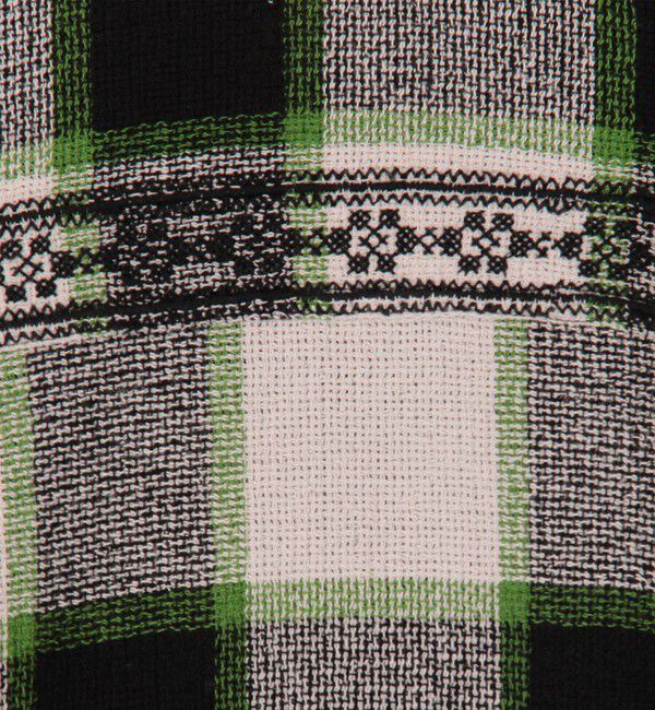 TOMORROWLAND MENS「インドコットン バスケットウィーブ ハーフスリーブシャツ」|シャツ・ブラウス|