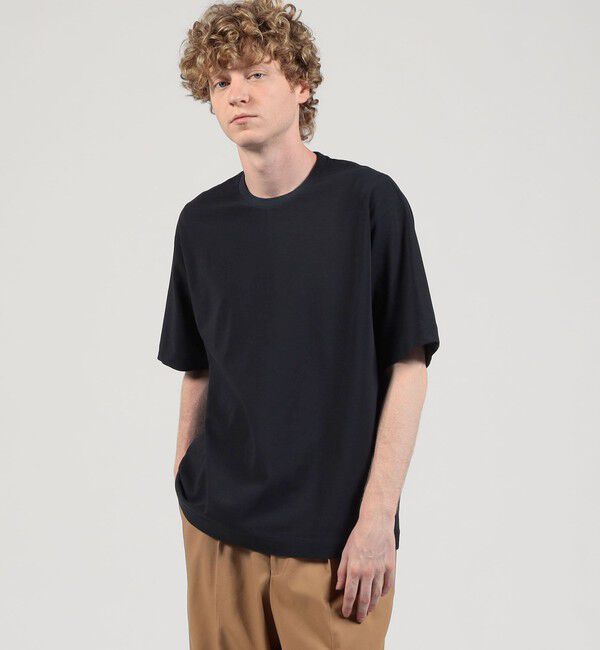 TOMORROWLAND MENS「コンパクトジャージー ハーフスリーブカットソー」|Tシャツ・カットソー|