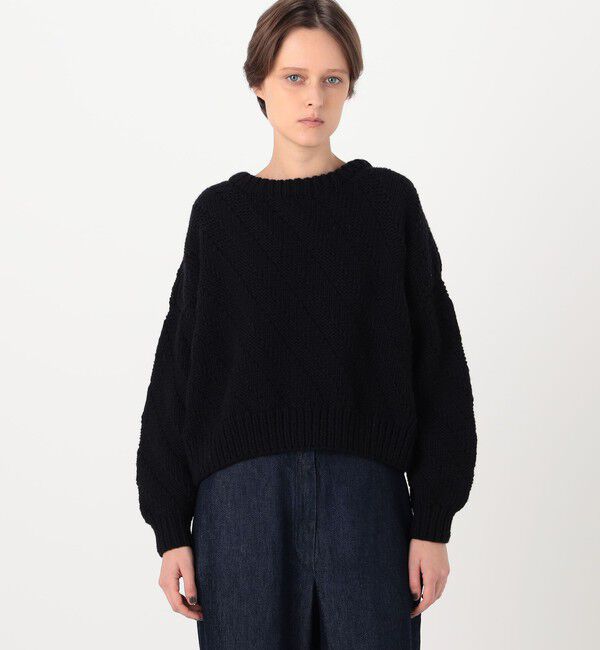 TOMORROWLAND GOODS「MAYDI COLORADO ラウンドネックプルオーバー」|ニット・セーター|