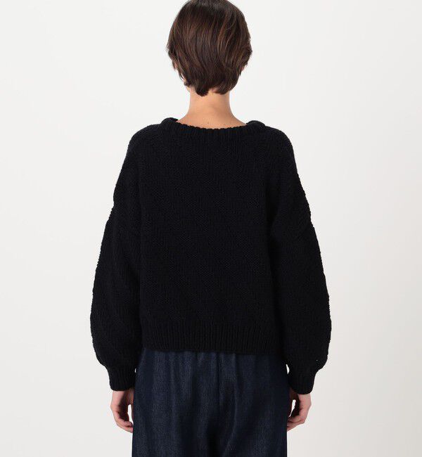 TOMORROWLAND GOODS「MAYDI COLORADO ラウンドネックプルオーバー」|ニット・セーター|