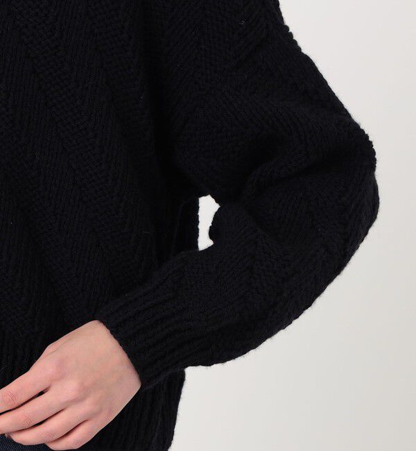 TOMORROWLAND GOODS「MAYDI COLORADO ラウンドネックプルオーバー」|ニット・セーター|