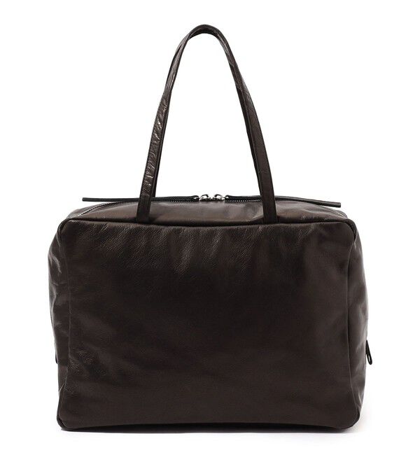 TOMORROWLAND GOODS「les basiques レザートートバッグ」|トートバッグ|19 ブラック