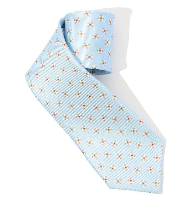 TOMORROWLAND GOODS「ERRICO FORMICOLA シルクプリント 小紋柄ネクタイ」|ネクタイ・蝶ネクタイ|