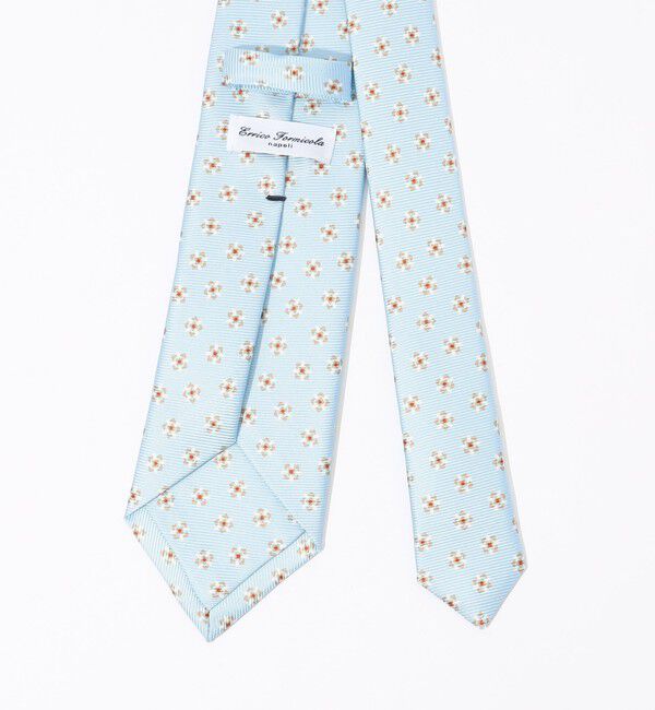 TOMORROWLAND GOODS「ERRICO FORMICOLA シルクプリント 小紋柄ネクタイ」|ネクタイ・蝶ネクタイ|