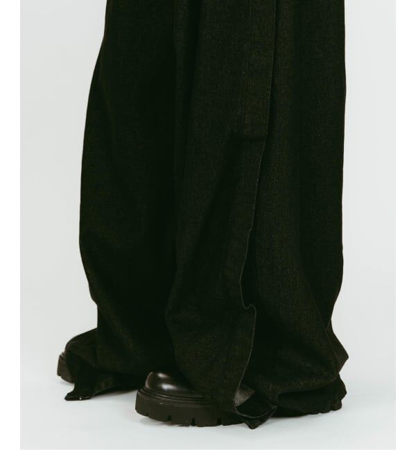 JOINT WORKS「Knuth Marf/クヌースマーフ cling drape denim pants」|デニム|