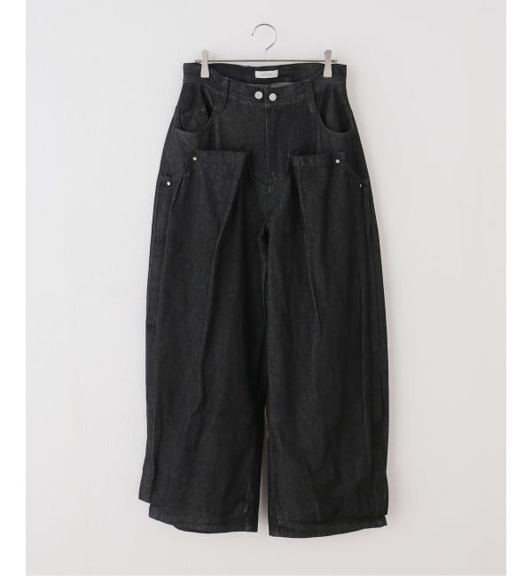 JOINT WORKS「Knuth Marf/クヌースマーフ cling drape denim pants」|デニム|