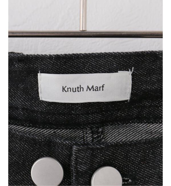 JOINT WORKS「Knuth Marf/クヌースマーフ cling drape denim pants」|デニム|