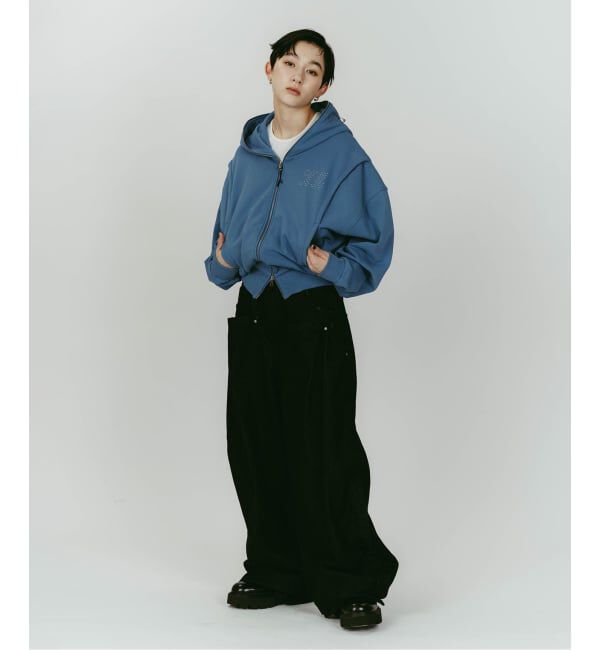 JOINT WORKS「Knuth Marf/クヌースマーフ cling drape denim pants」|デニム|