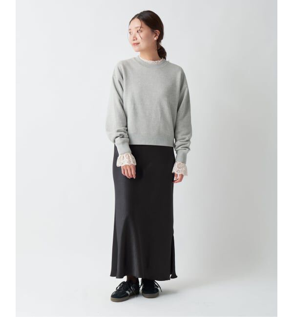 IENA「《追加10》ダブルサテンスカート」|スカート|