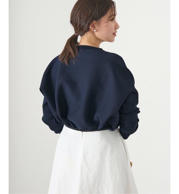 IENA「ファインコットンスムースプルオーバー」|ニット・セーター|