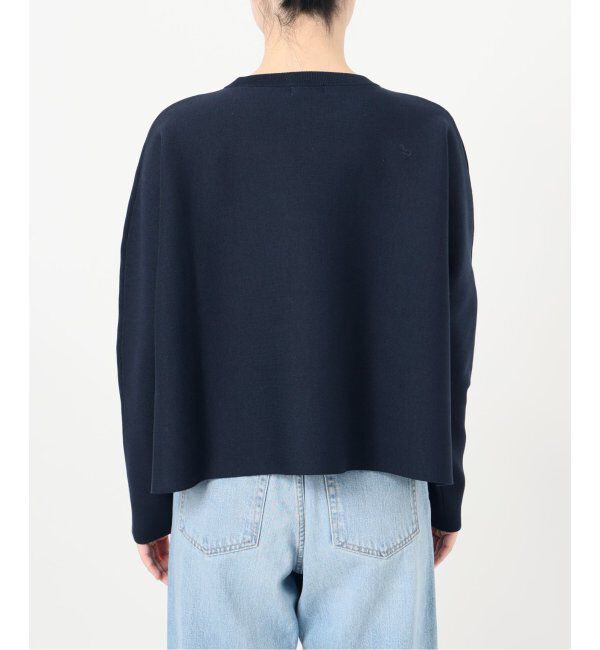 IENA「ファインコットンスムースプルオーバー」|ニット・セーター|