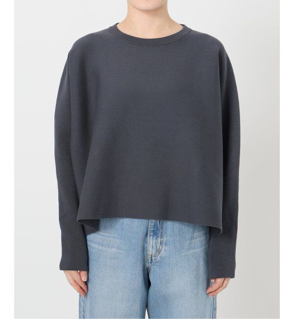 IENA「ファインコットンスムースプルオーバー」|ニット・セーター|