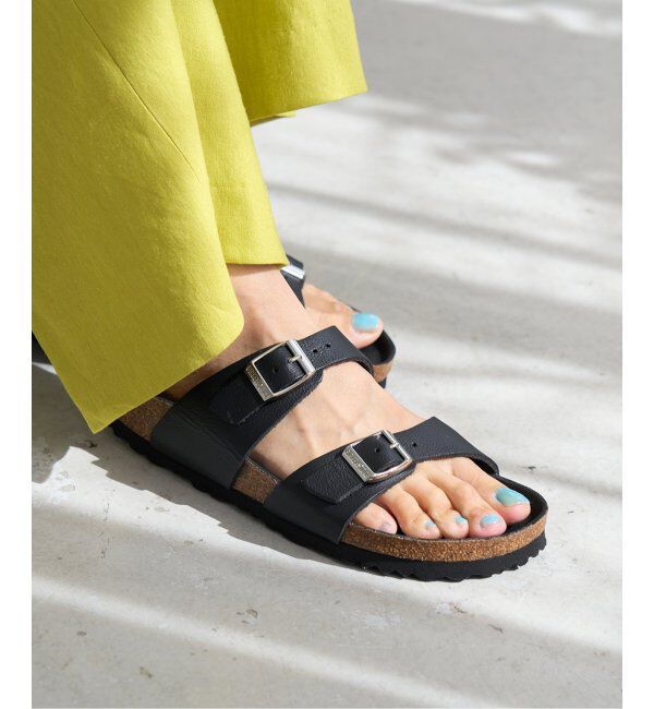 IENA「BIRKENSTOCK/ビルケンシュトック 別注 Sydney LENA Black」|サンダル|
