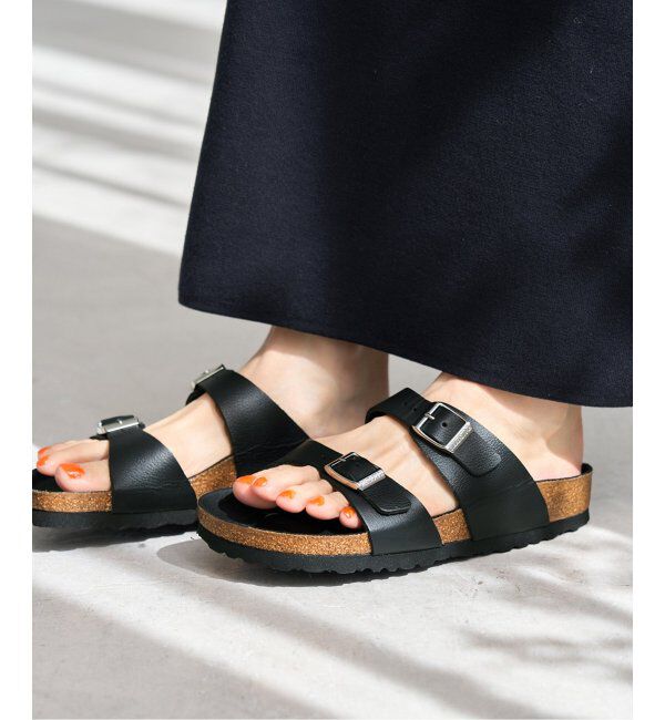 IENA「BIRKENSTOCK/ビルケンシュトック 別注 Sydney LENA Black」|サンダル|