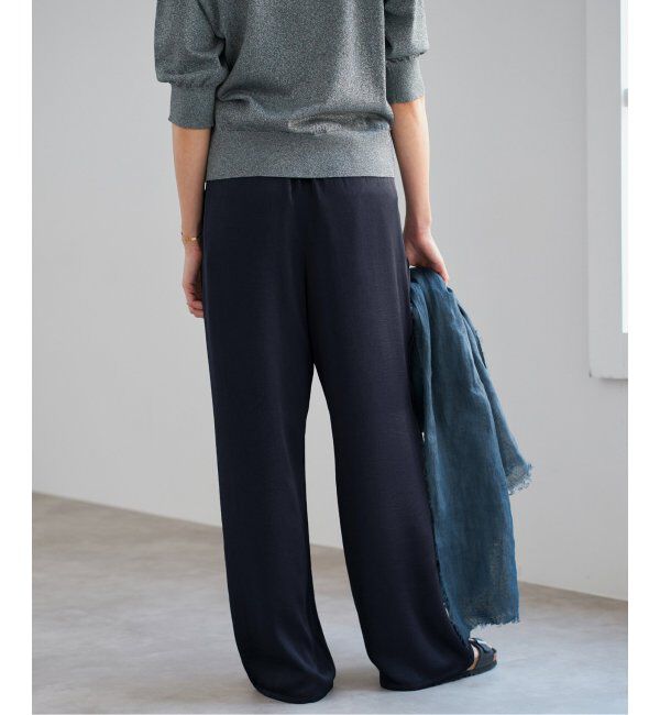 IENA「サテンリラックスパンツ」|その他|