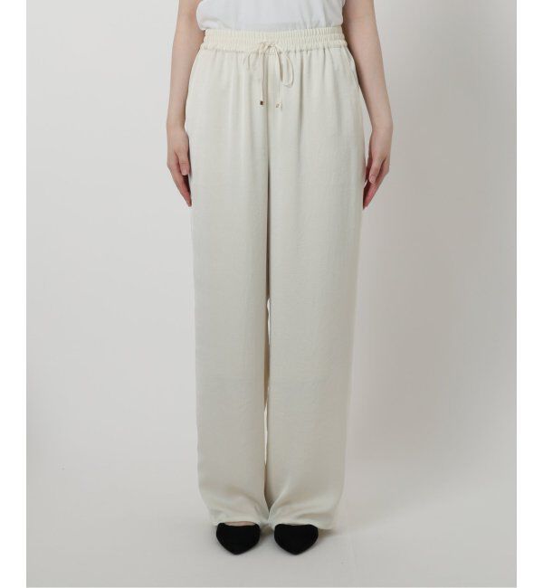 IENA「サテンリラックスパンツ」|その他|