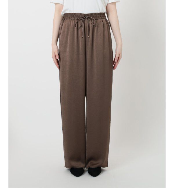 IENA「サテンリラックスパンツ」|その他|