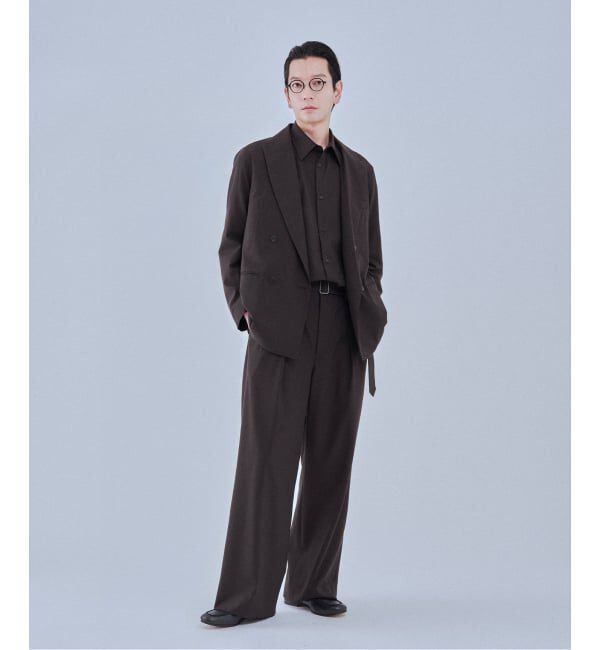 EDIFICE「2WAY トロピカル ウール ジャケット」|テーラードジャケット|