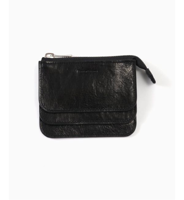 EDIFICE「Hender Scheme（エンダースキーマ 3 layered purse」|財布|ブラック