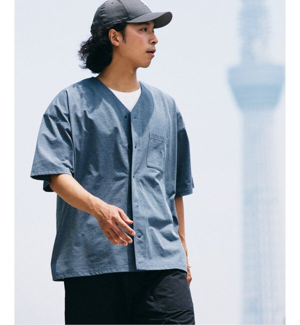 JOURNAL STANDARD relume「吸水速乾 RUSSELL ATHLETIC 別注 Dri-Power(R) ベースボールシャツ」|シャツ・ブラウス|