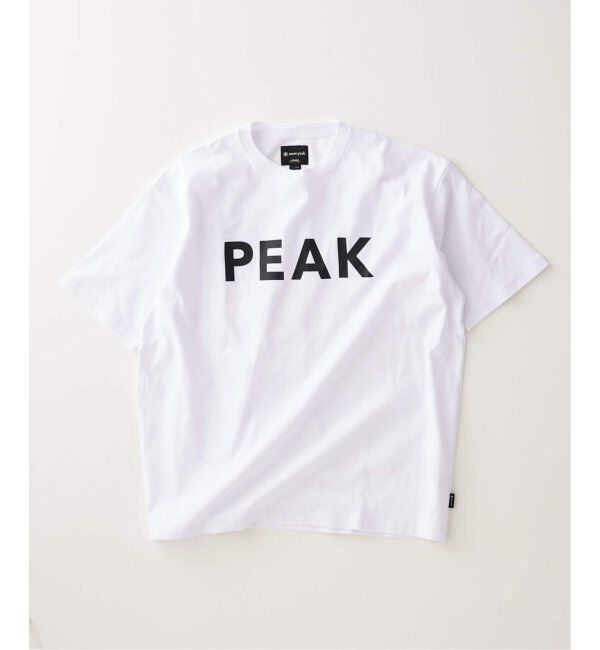 JOURNAL STANDARD relume「SNOW PEAK / スノーピーク 別注 &rdquo;PEAK SNOW&rdquo; ロゴTシャツ」|Tシャツ・カットソー|