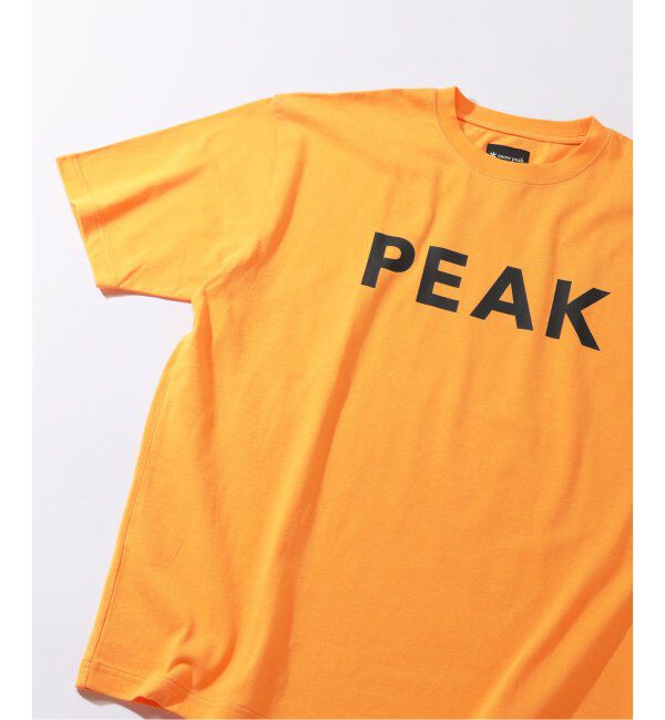 JOURNAL STANDARD relume「SNOW PEAK / スノーピーク 別注 &rdquo;PEAK SNOW&rdquo; ロゴTシャツ」|Tシャツ・カットソー|