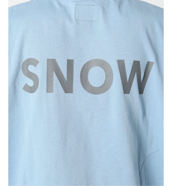 JOURNAL STANDARD relume「SNOW PEAK / スノーピーク 別注 &rdquo;PEAK SNOW&rdquo; ロゴTシャツ」|Tシャツ・カットソー|