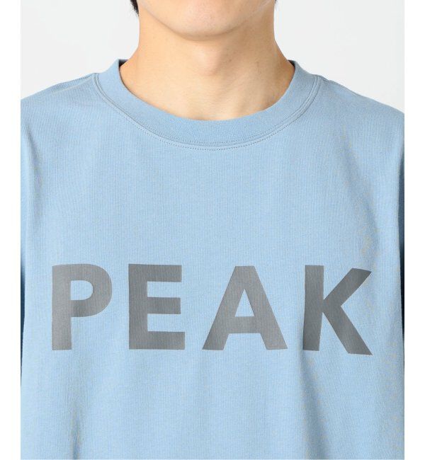 JOURNAL STANDARD relume「SNOW PEAK / スノーピーク 別注 &rdquo;PEAK SNOW&rdquo; ロゴTシャツ」|Tシャツ・カットソー|
