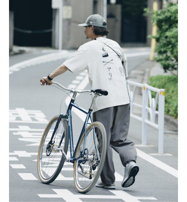 JOURNAL STANDARD relume「トロピカルポリ オーバー パンツ」|スラックス|