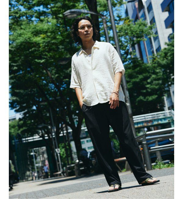 JOURNAL STANDARD relume「チェック シアー ドビー 半袖 シャツ」|シャツ・ブラウス|