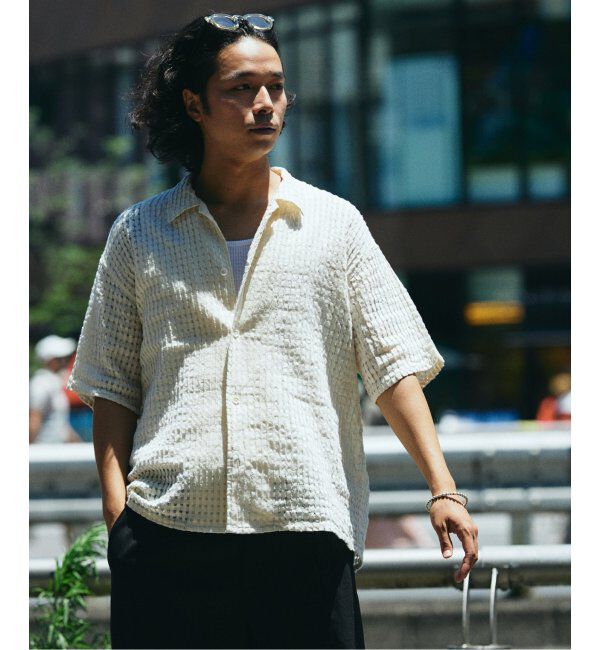 JOURNAL STANDARD relume「チェック シアー ドビー 半袖 シャツ」|シャツ・ブラウス|