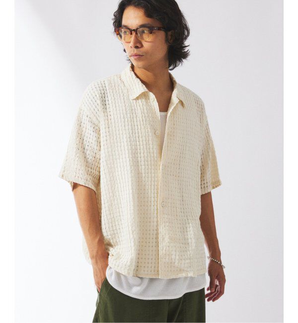 JOURNAL STANDARD relume「チェック シアー ドビー 半袖 シャツ」|シャツ・ブラウス|