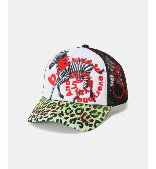 Oriens JOURNAL STANDARD「【b.Eautiful/ビューティフル】 b.i Foam Trucker Hat（BABY ZEBRA）」|キャップ・キャスケット|その他カラー K